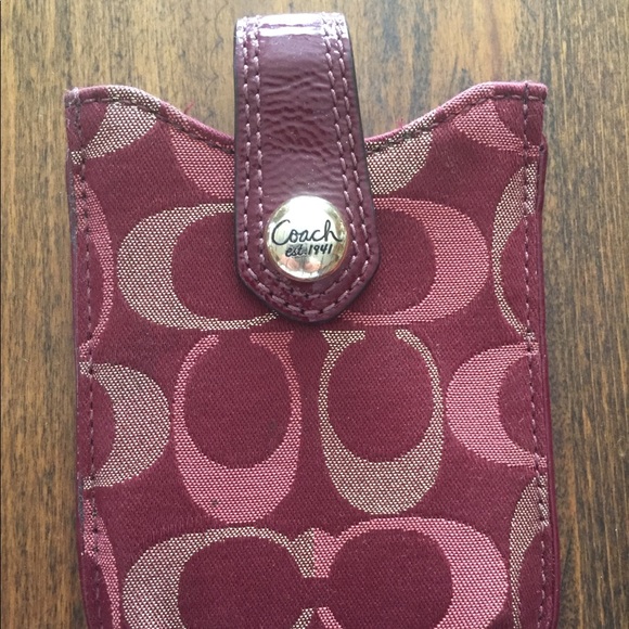 Coach Cell Phone Case
